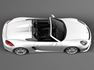 Porsche Boxster Spyder 2016 Model 3D