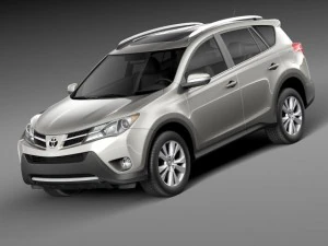 Toyota RAV42015 Modello 3D