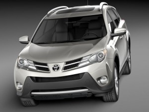 Toyota RAV4 2015 3D Model