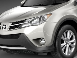Toyota RAV4 2015 3D Model