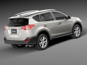 Toyota RAV4 2015 3D Model