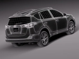 Toyota RAV4 2015 3D Model