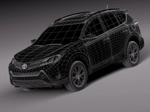 Toyota RAV4 2015 3D Model