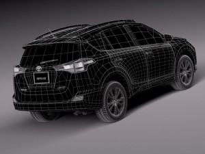 Toyota RAV4 2015 3D Model