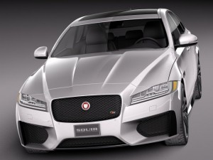 Jaguar XFS 2015 Model 3D
