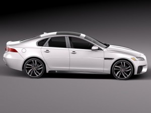 Jaguar XFS 2015 Model 3D