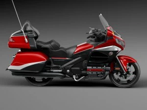 Honda Gold Wing 2015 3D Model