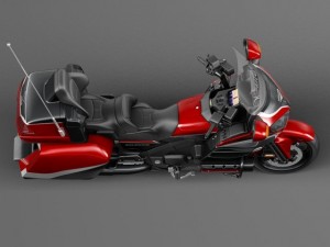 Honda Gold Wing 2015 Model 3D