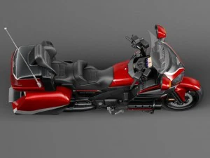 Honda Gold Wing 2015 3D Model