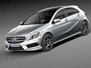 Mercedes-Benz A-Class 2015 3Dモデル