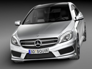 Mercedes-Benz A-Class 2015 3D Model