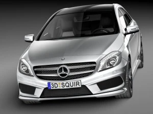 Mercedes-Benz A-Class 2015 3D Model