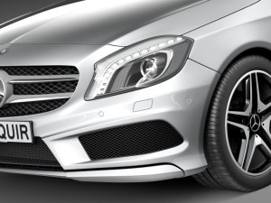 Mercedes-Benz A-Class 2015 3D Model
