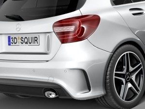 Mercedes-Benz A-Class 2015 3D Model