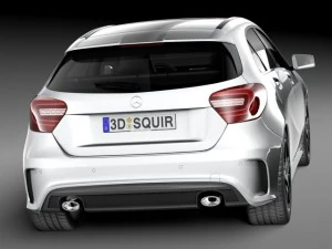 Mercedes-Benz A-Class 2015 3D Model