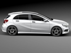 Mercedes-Benz A-Class 2015 3D Model