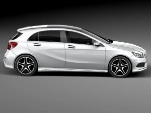 Mercedes-Benz A-Class 2015 3D Model