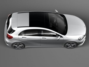 Mercedes-Benz A-Class 2015 3D Model