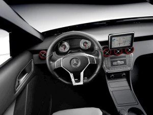 Mercedes-Benz A-Class 2015 3D Model