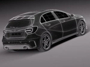 Mercedes-Benz A-Class 2015 3D Model
