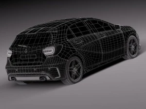 Mercedes-Benz A-Class 2015 3D Model