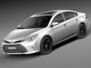 Toyota Avalon 2016 3D Model