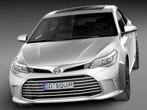 Toyota Avalon 2016 Modello 3D