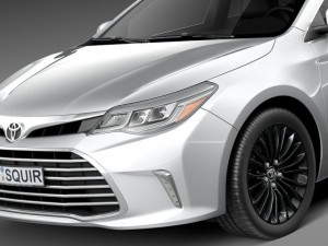 Toyota Avalon 2016 Modello 3D