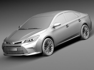 Toyota Avalon 2016 Modello 3D