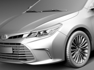 Toyota Avalon 2016 Modello 3D