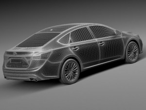 Toyota Avalon 2016 Modello 3D