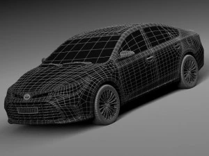 Toyota Avalon 2016 3D Model