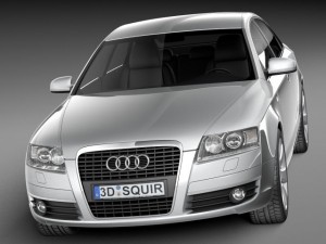 Audi A6 C6 Sedan 2004-2008 3D-Modell