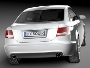 Audi A6 C6 Sedan 2004-2008 3D-Modell