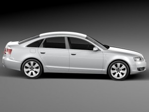 Audi A6 C6 Sedan 2004-2008 3D-Modell