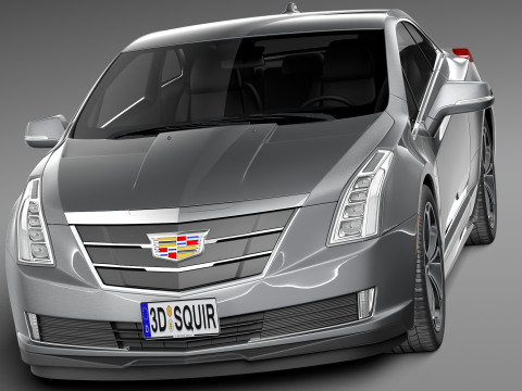 Cadillac ELR 2016 3D Model