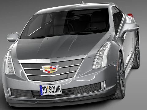 Cadillac ELR 2016 3D Model