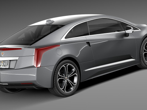 Cadillac ELR 2016 3D Model
