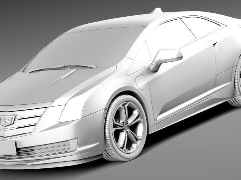 Cadillac ELR 2016 3D Model