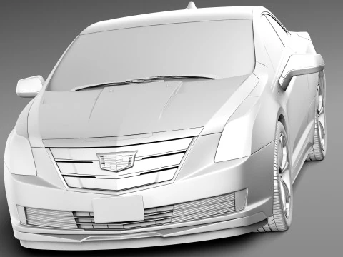 Cadillac ELR 2016 3D Model
