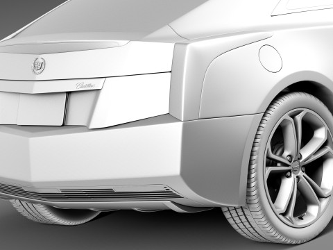 Cadillac ELR 2016 3D Model