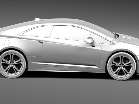 Cadillac ELR 2016 3D Model