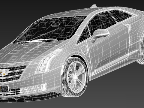 Cadillac ELR 2016 3D Model