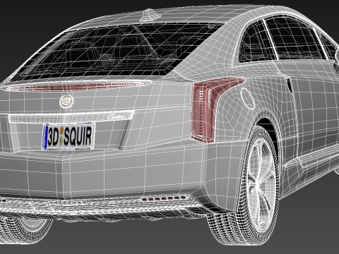 Cadillac ELR 2016 3D Model
