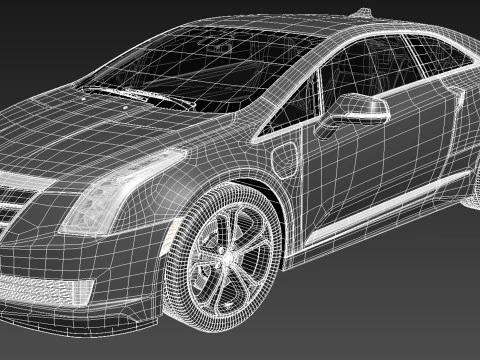 Cadillac ELR 2016 3D Model