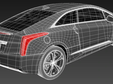Cadillac ELR 2016 3D Model
