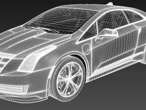 Cadillac ELR 2016 3D Model