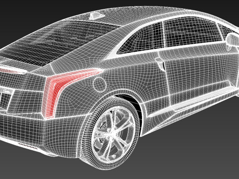 Cadillac ELR 2016 3D 모델