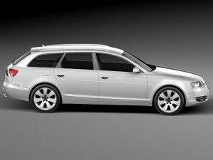 Audi A6 C6 Avant 2005-2008 Model 3D