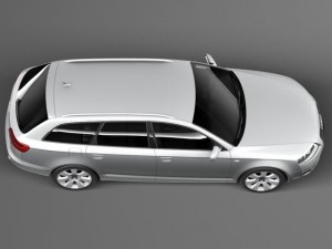 Audi A6 C6 Avant 2005-2008 Model 3D